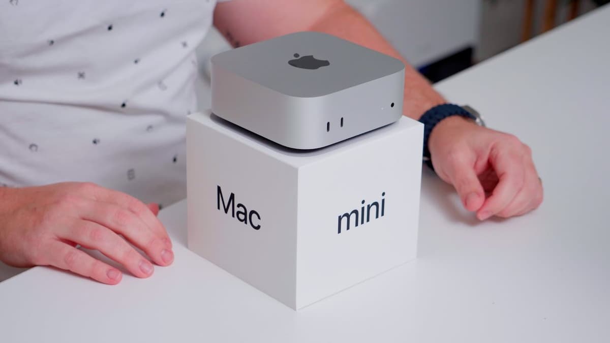 Unboxing do Mac mini com o chip M4 Pro!