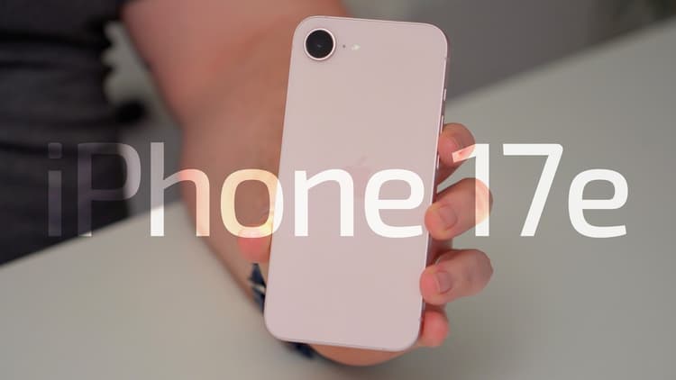 Youtube Video iPhone 17e em mãos: MagSafe, chip A19 e nova cor rosa-pálida