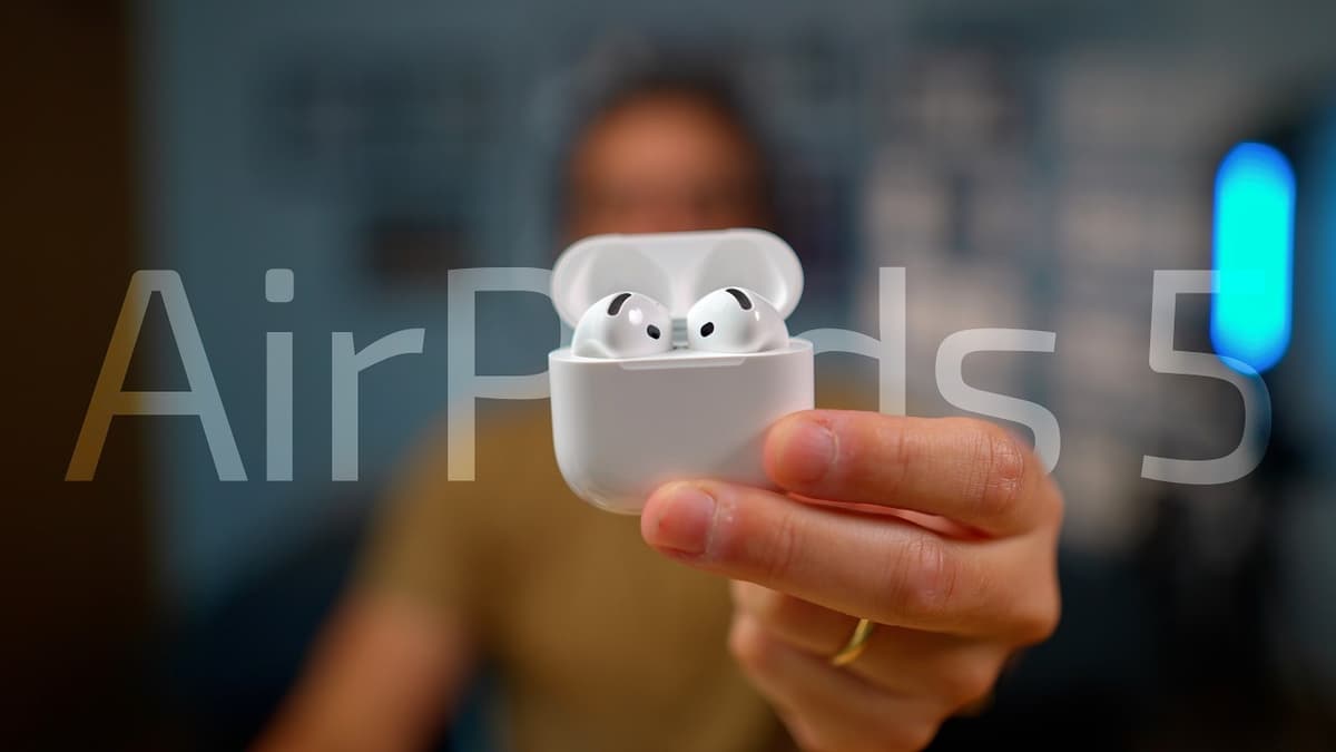 AirPods 5 chegam com controle de volume na haste e ANC 50% melhor!