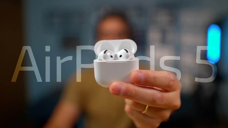 Youtube Video AirPods 5 chegam com controle de volume na haste e ANC 50% melhor!