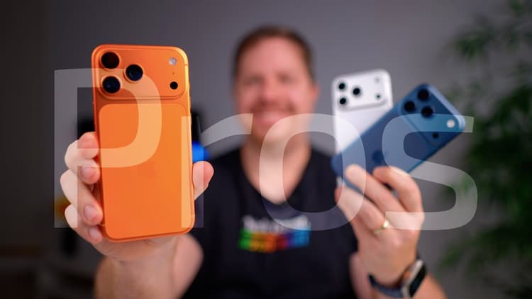 Youtube Video Unboxing dos iPhones 17 Pro e 17 Pro Max!