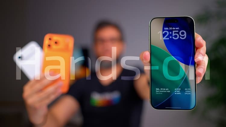 Youtube Video Hands-on (quase) completo dos iPhones 17, Air e 17 Pro/17 Pro Max!